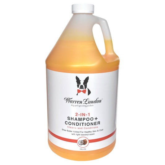 2-in-1 Shampoo + Conditioner - Coconut Scented - Professional Size